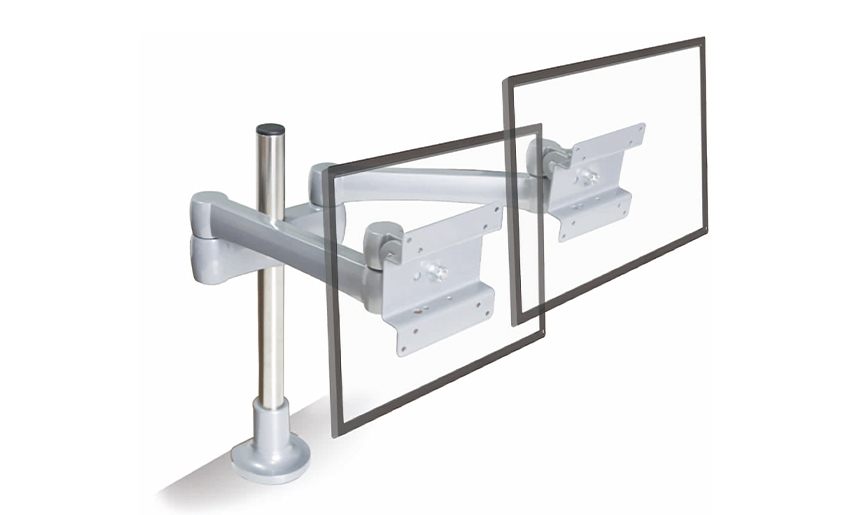 Dvostruki nosač monitora za 17''-27'' zaslone Ruka